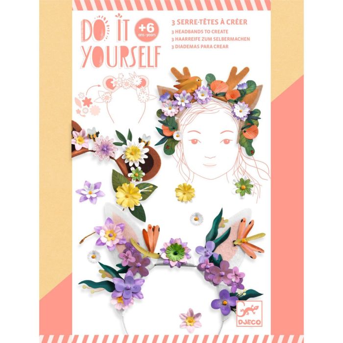 DIY Set Haarreife Natur | djeco - toietmoi-laboutique