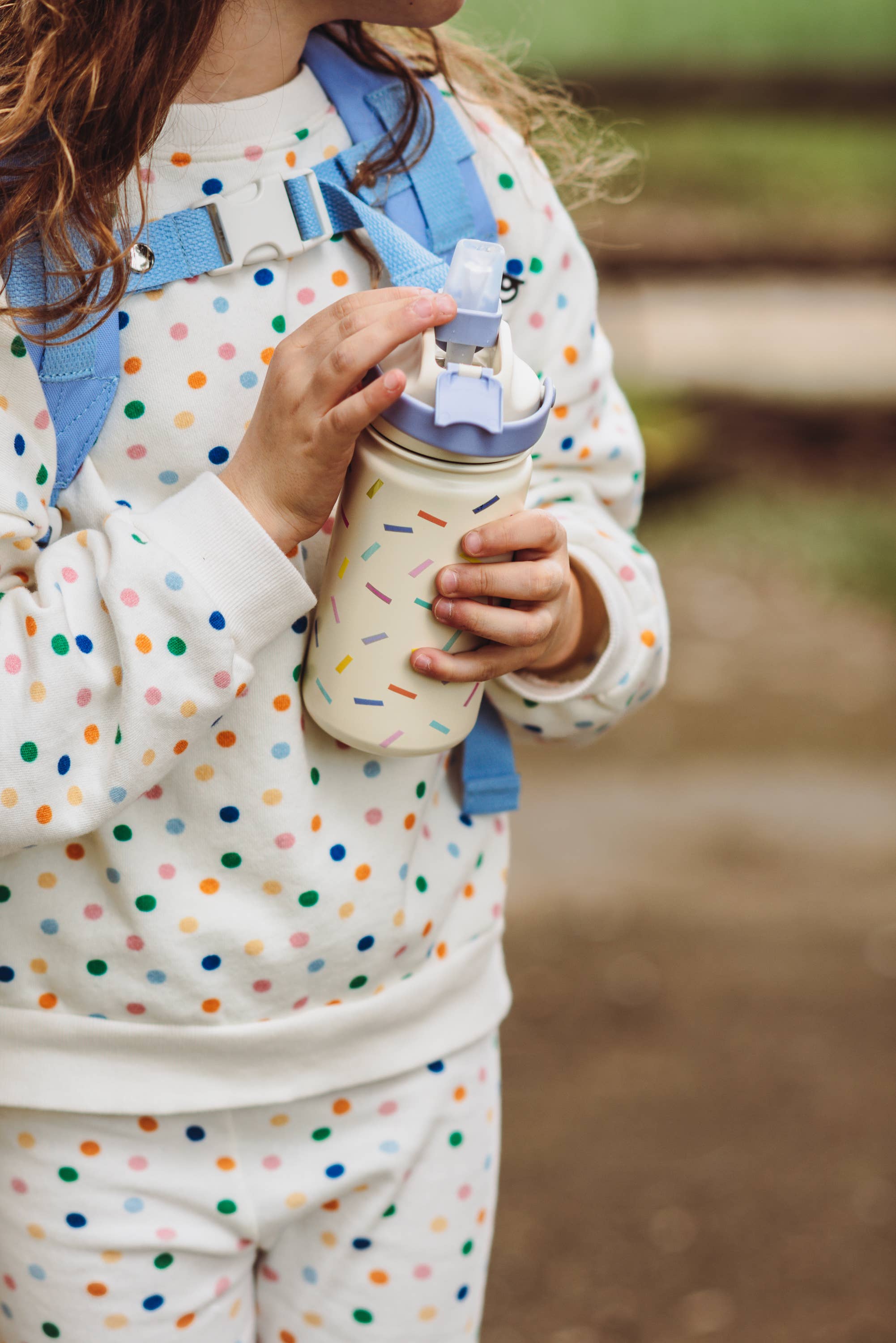 Trinkflasche aus Edelstahl, Konfetti | the cotton cloud - toietmoi-laboutique