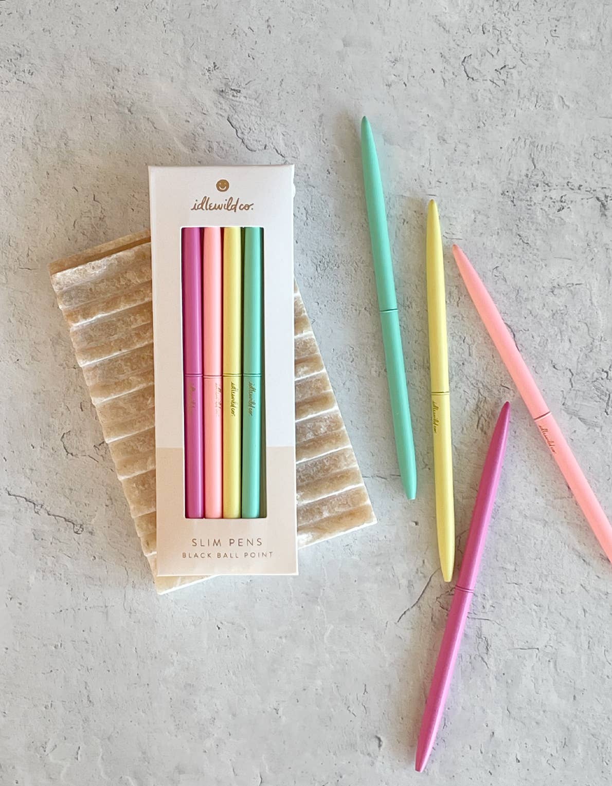Schmale Stifte im 4er-Set | Pastel Brights | Idlewild Co. - toietmoi-laboutique
