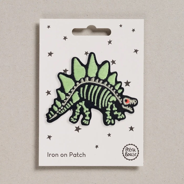 Aufbügelpatch - Dinosaurier-Skelett | Petra Boase Ltd - toietmoi-laboutique