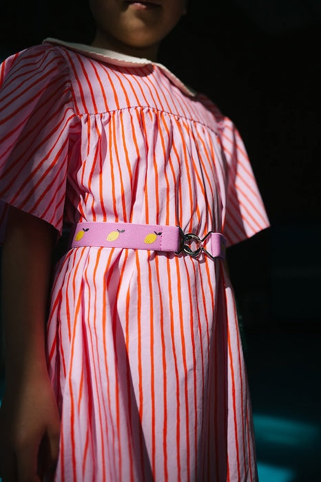 Gürtel, pink/Zitronen | Sticky Lemon - toietmoi-laboutique