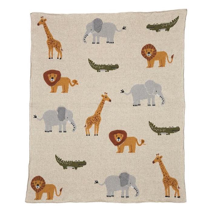 Strickdecke, African Safari | Scout - toietmoi-laboutique