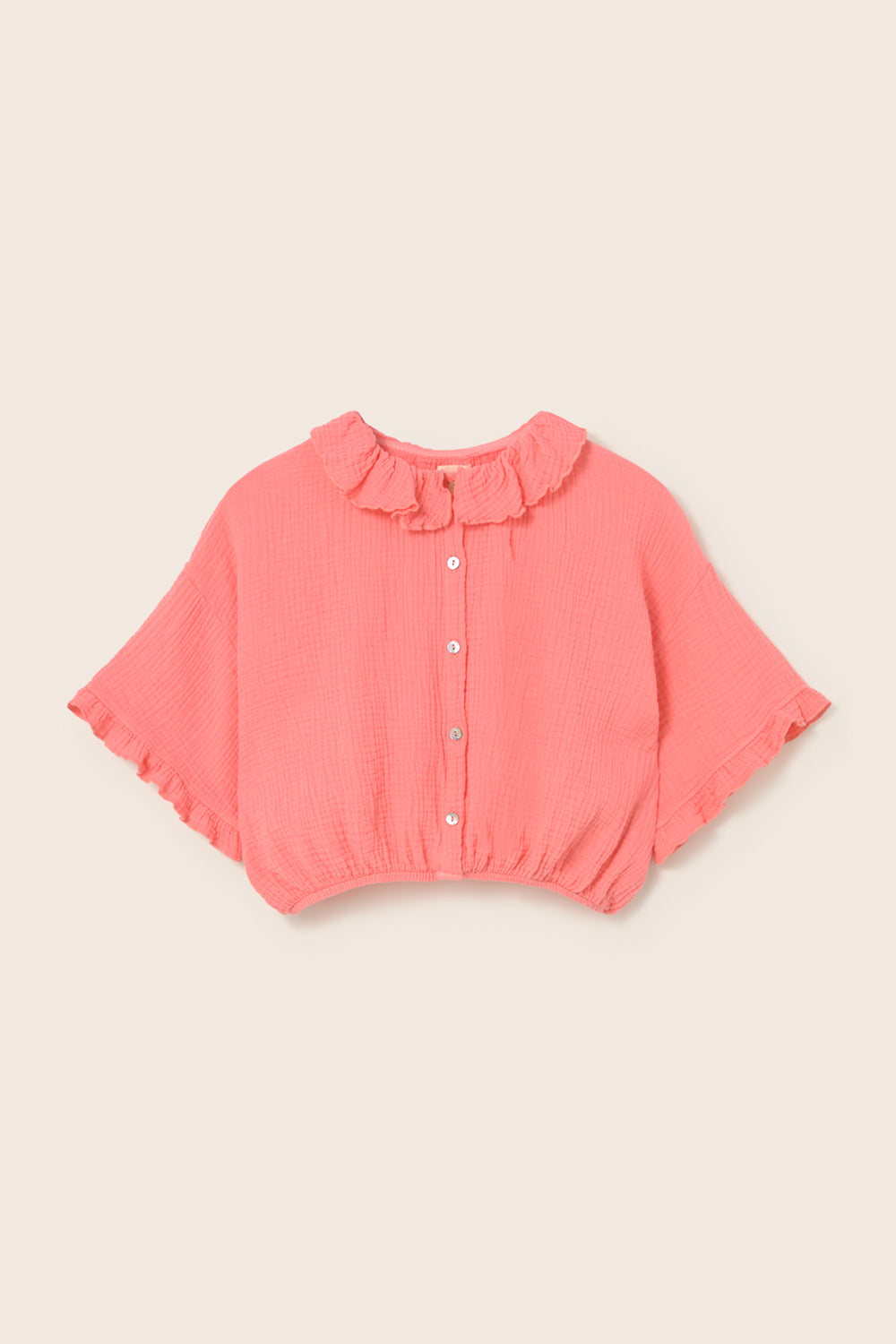ZINNIAK264s6, candy pink-soft gauze cotton | cozmo - toietmoi-laboutique