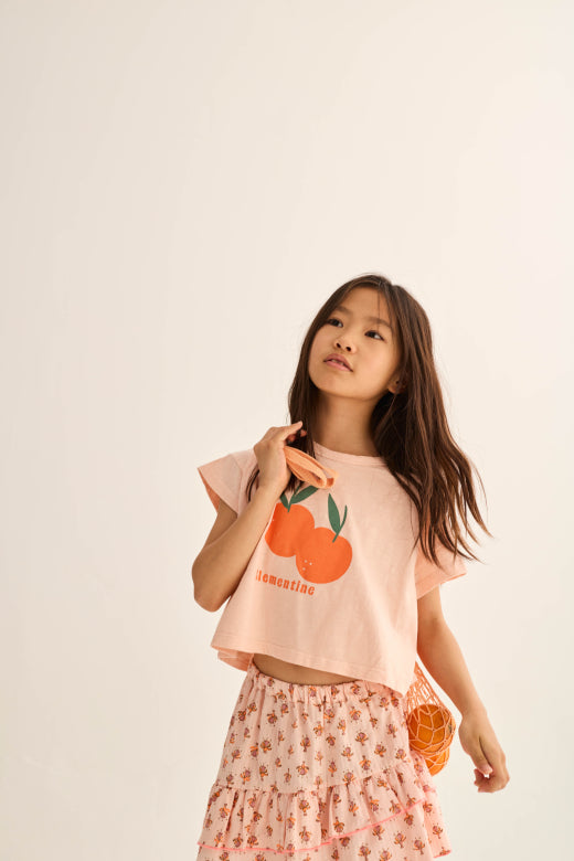 COZMO T-Shirt, abricot/Orangen | cozmo - toietmoi-laboutique