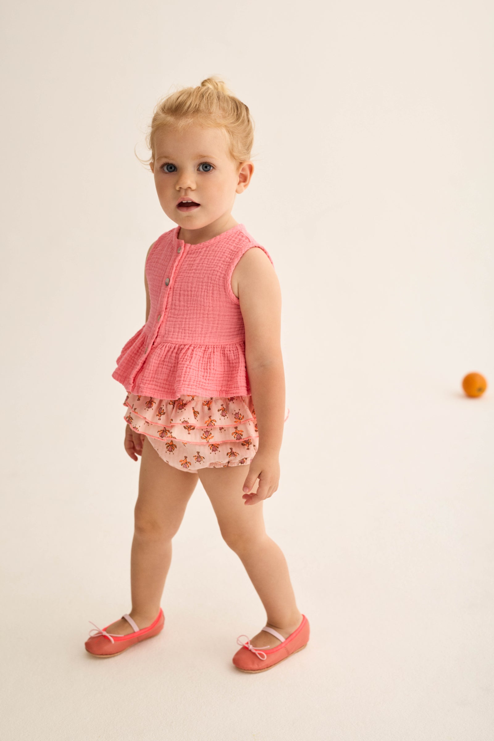 COZMO Musselin Baby Top, pink | cozmo - toietmoi-laboutique