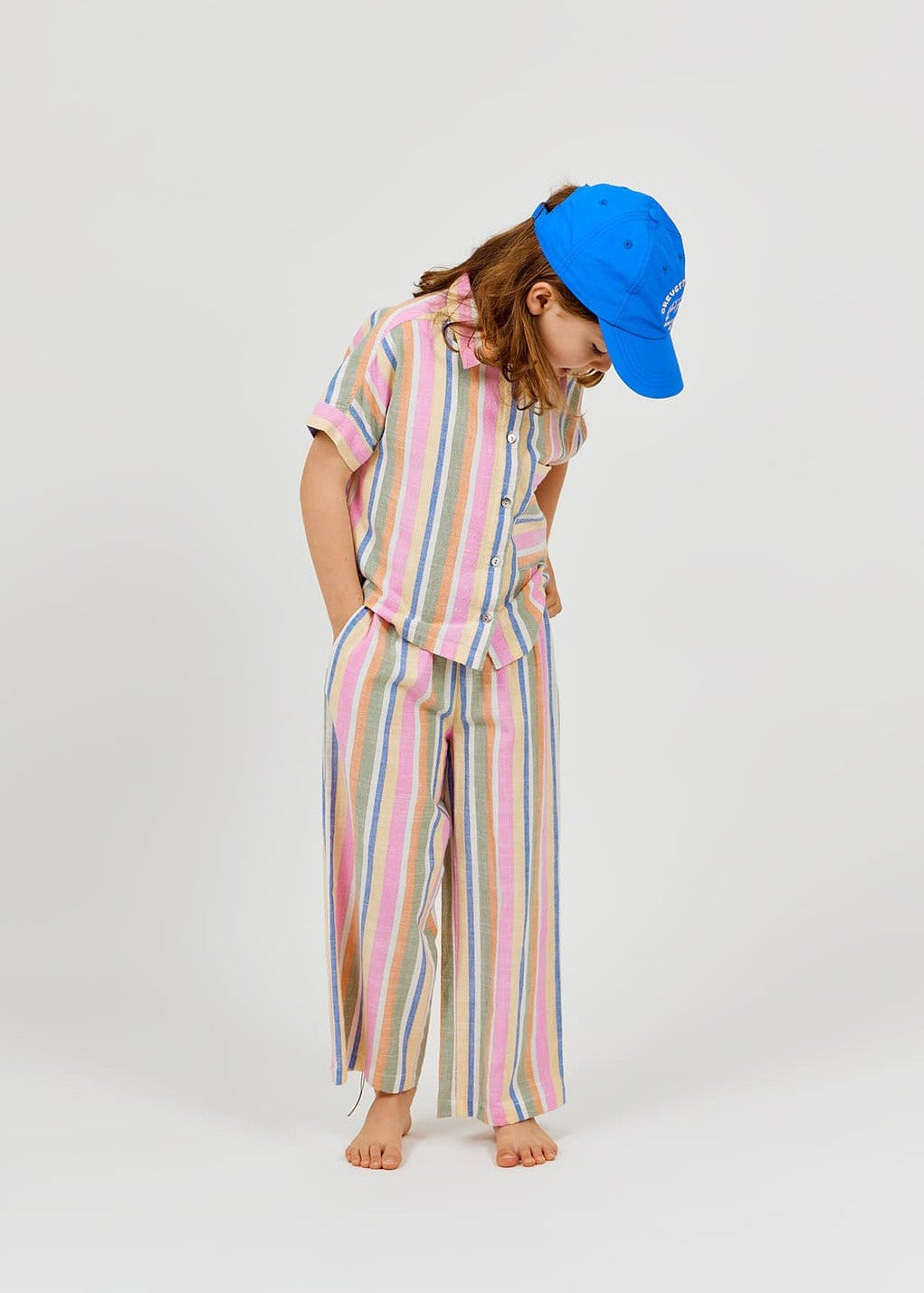 Hose, bunt/gestreift | Arsène & les pipelettes (Kinder & Baby) - toietmoi-laboutique