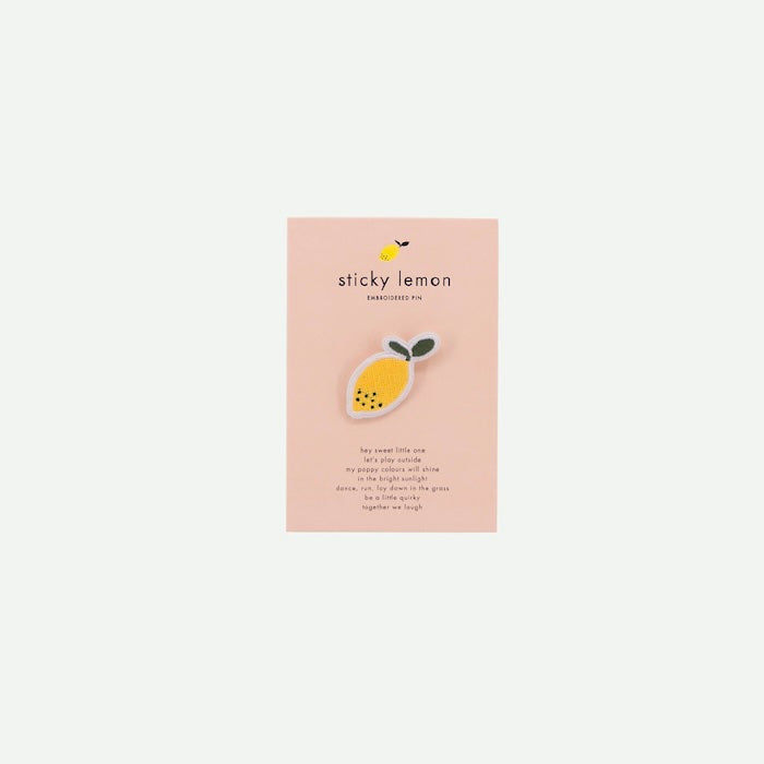 Pin, Zitronen | Sticky Lemon - toietmoi-laboutique