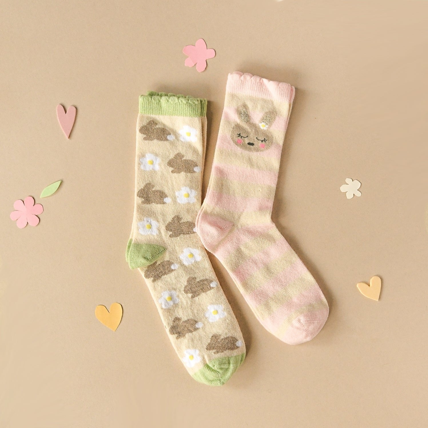 Socken 2-er Pack, Hasen | Rockahula - toietmoi-laboutique
