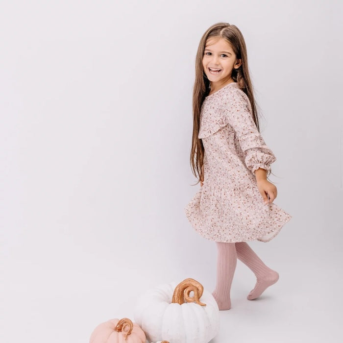 Strumpfhose, hellrosa | Walkiddy - toietmoi-laboutique