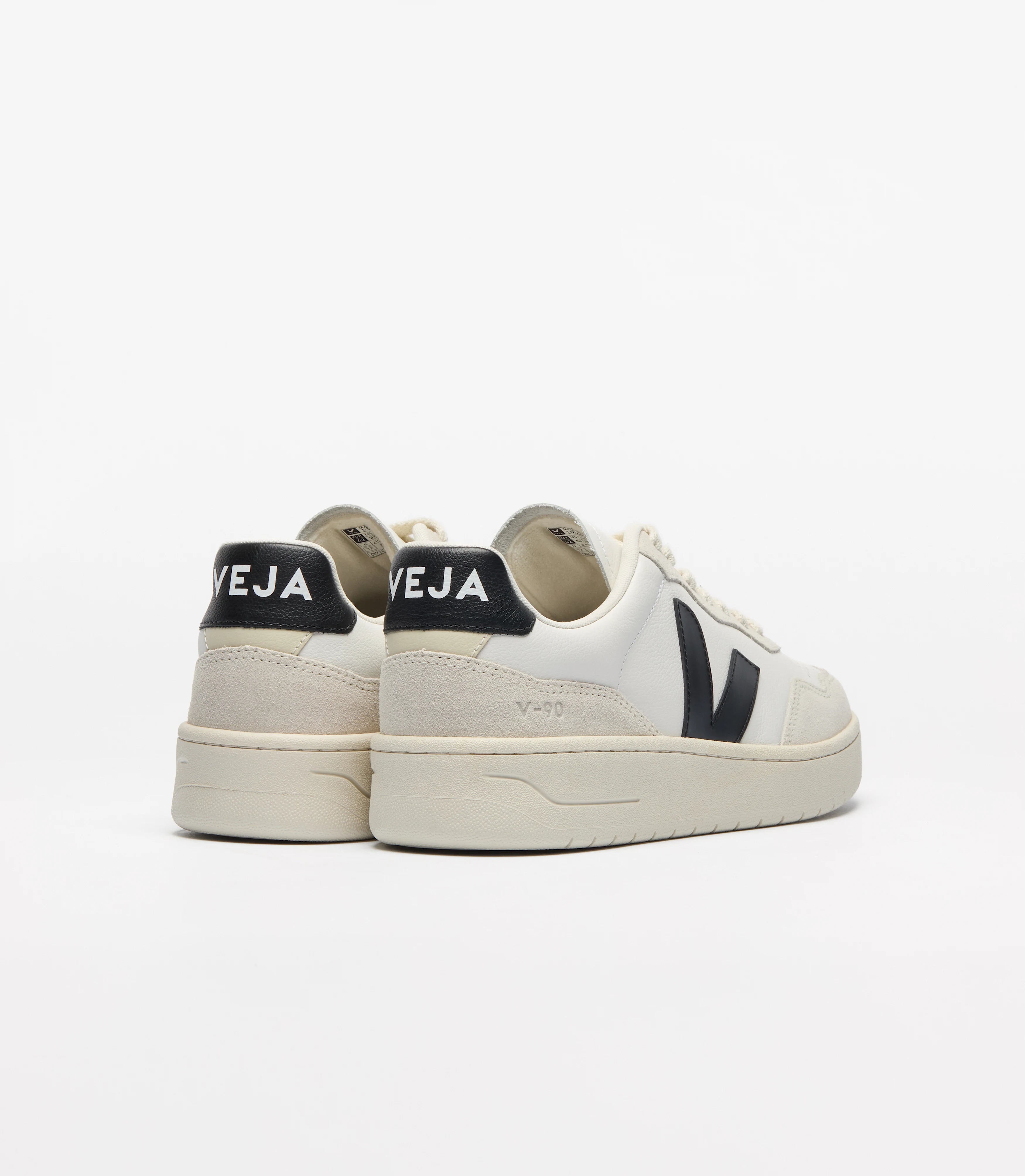 Veja Damen V-90, white_black | VEJA - toietmoi-laboutique