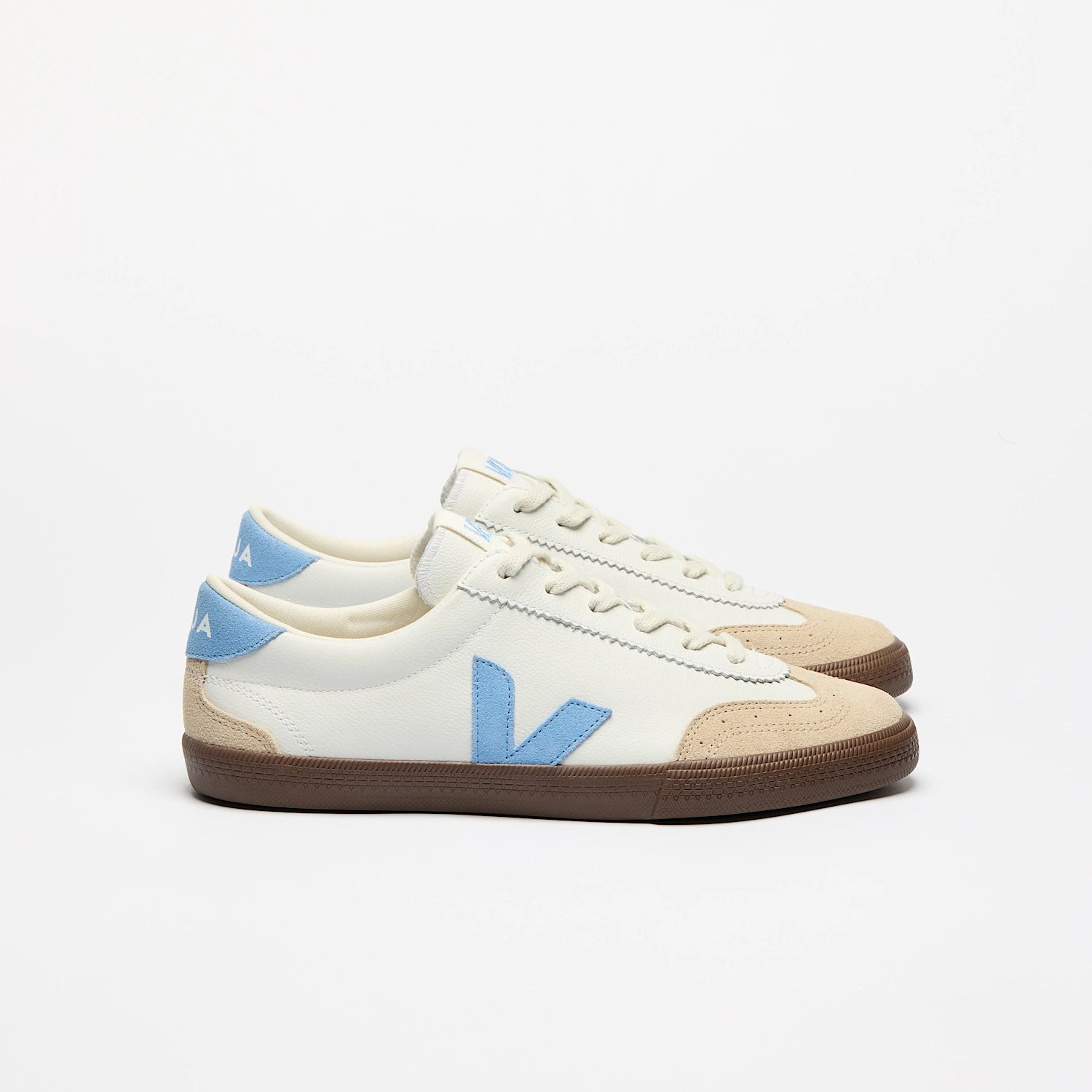 Veja Volley, weiss/hellblau | VEJA - toietmoi-laboutique