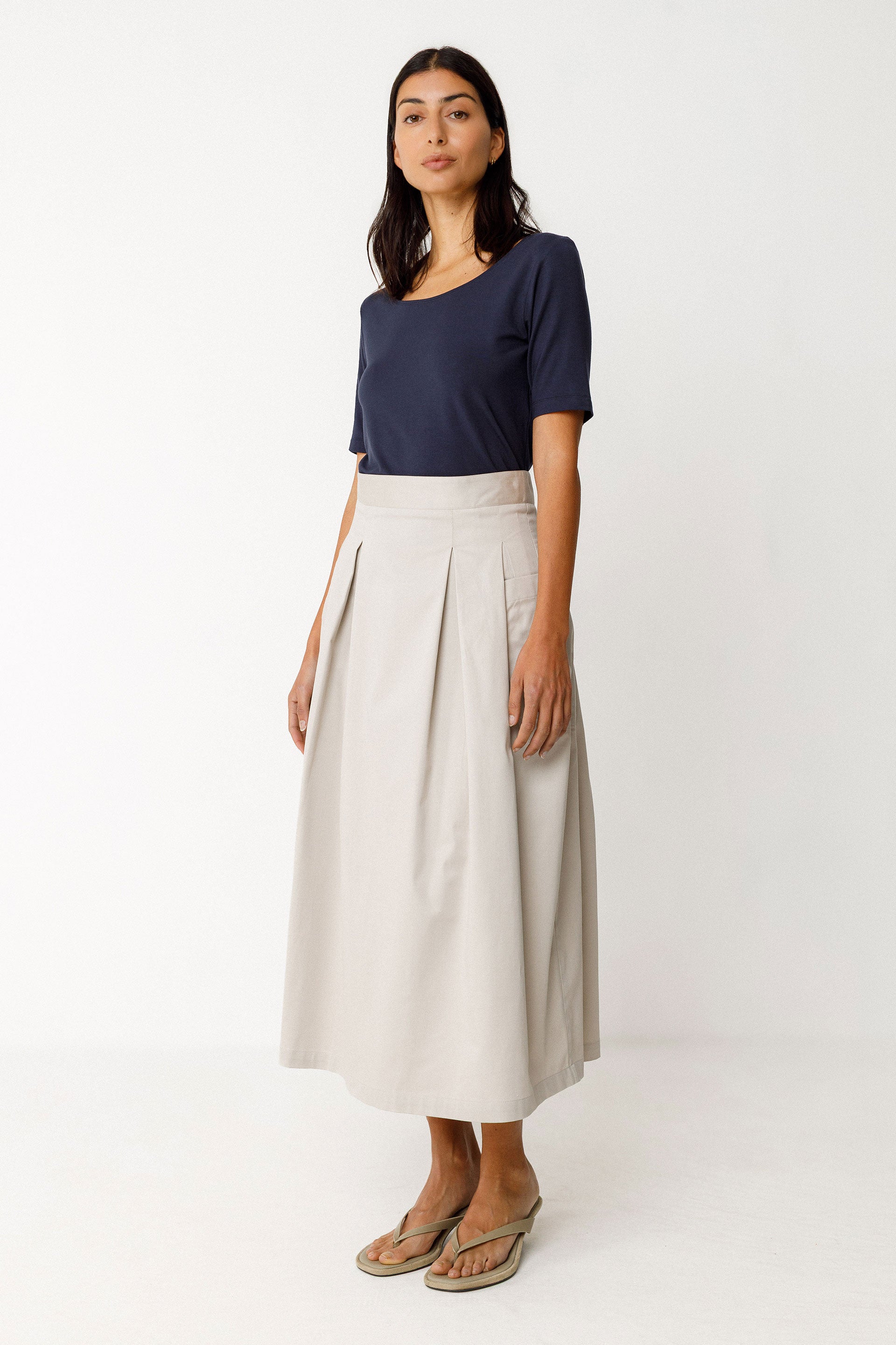 Shirt ZUR-12, navy | SKFK - toietmoi-laboutique