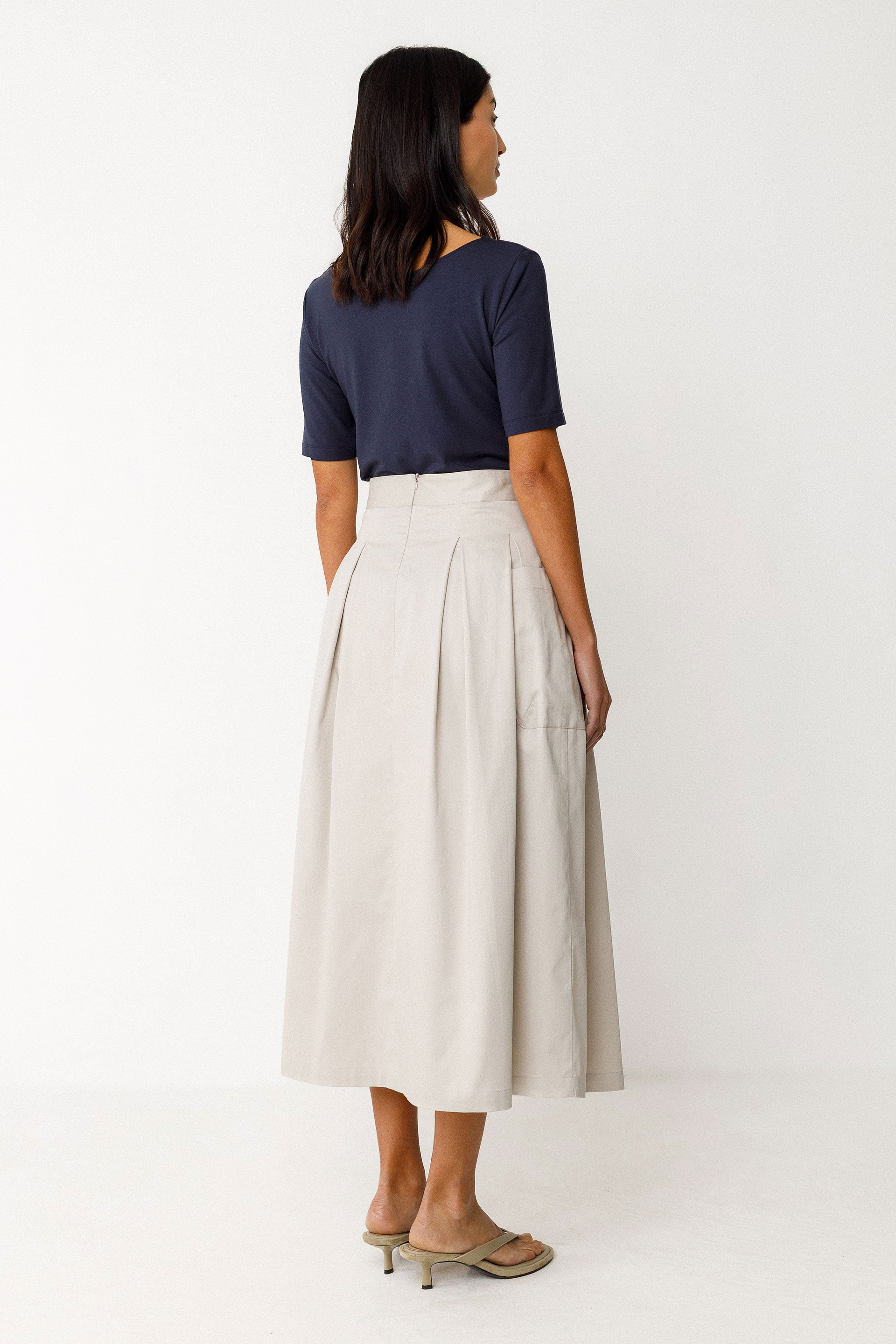 Shirt ZUR-12, navy | SKFK - toietmoi-laboutique
