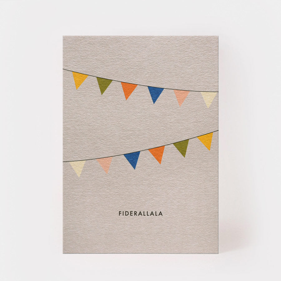 Postkarte - Fiderallala | Kartenmarie - toietmoi-laboutique