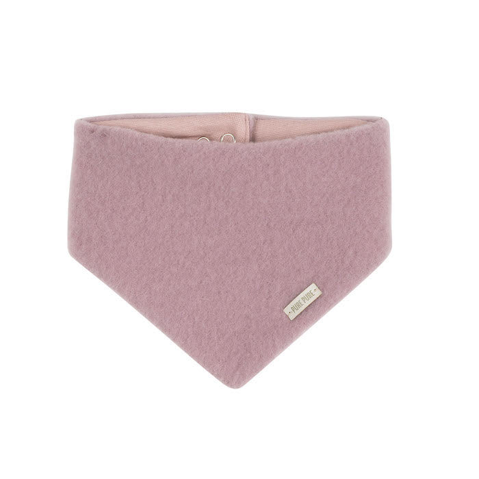 Baby-Halstuch Woll-Fleece, lila | pure pure - toietmoi-laboutique