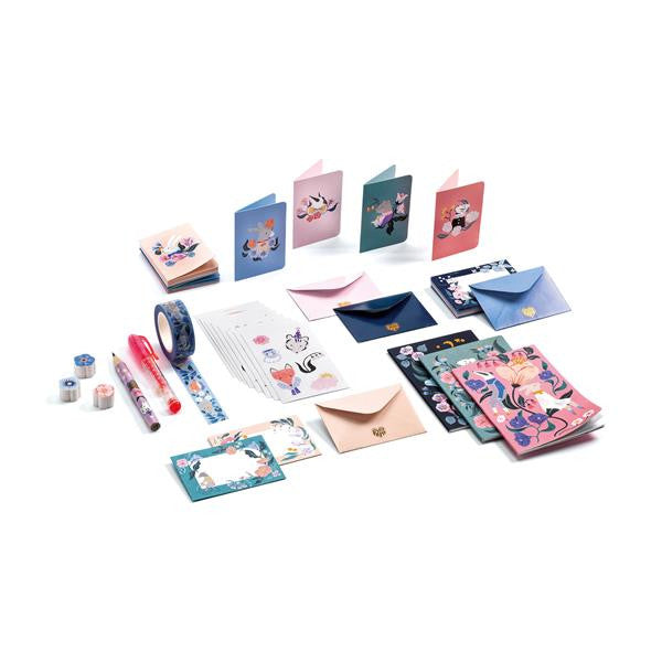 Mini Papeterie Box, Cecile | djeco - toietmoi-laboutique