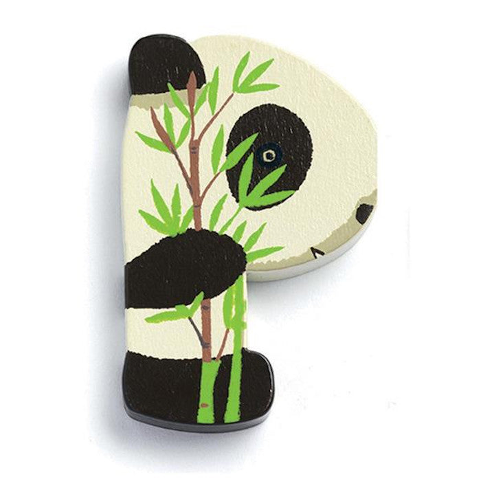Tierbuchstabe - P | djeco - toietmoi-laboutique