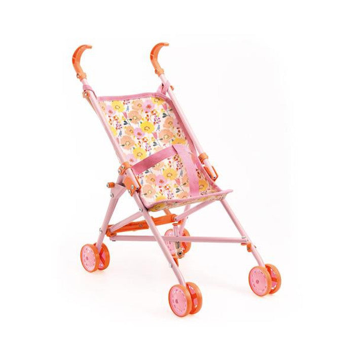 Buggy für Puppen, Blumen | djeco - toietmoi-laboutique