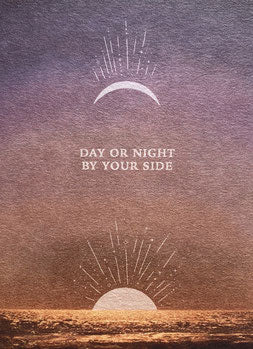 Postkarte - day or night... | Anna Cosma - toietmoi-laboutique