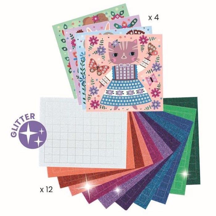 Mosaik, süsse Tieren | djeco - toietmoi-laboutique
