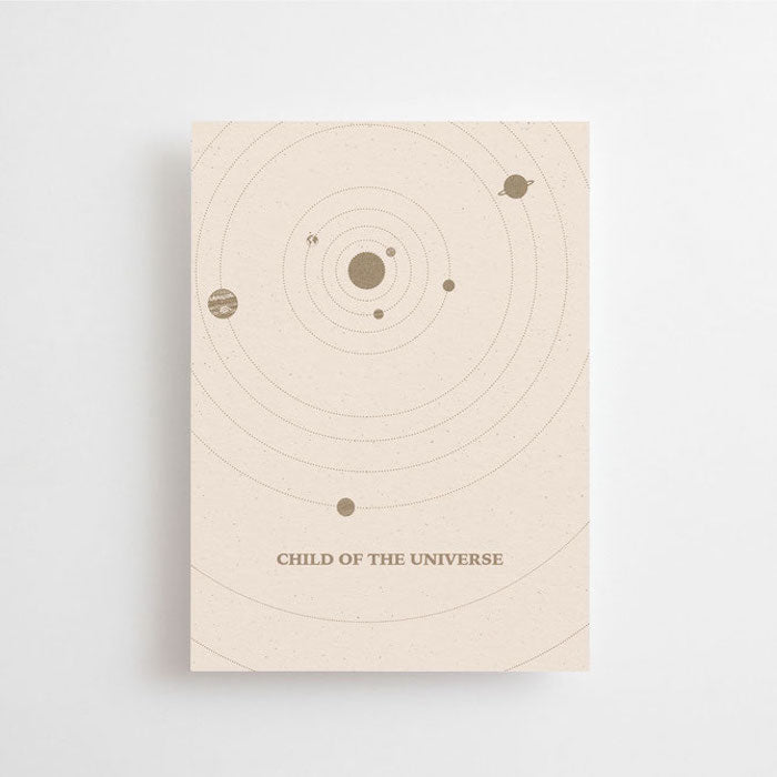 Postkarte - Child of the universe | Anna Cosma - toietmoi-laboutique