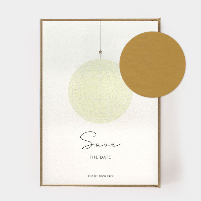 Rubbelkarte - Save the date | Kartenmarie - toietmoi-laboutique