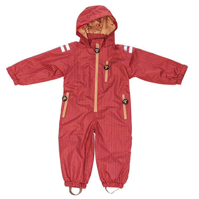 Regensuit, WICK, rot/beige | Ducksday - toietmoi-laboutique