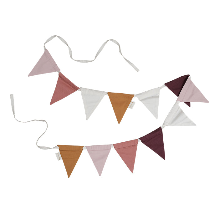Wimpelkette, mauve | Fabelab - toietmoi-laboutique