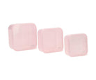 3  Lunchboxen, rosa/ Glitzer | Tutete - toietmoi-laboutique