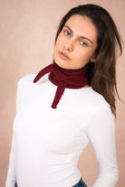 Kleines Dreieckstuch « Sophie », salbei | Calie Paris - toietmoi-laboutique