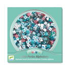 Buchstabenperlen, silber | djeco - toietmoi-laboutique