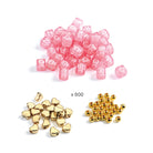 Buchstabenperlen, gold | djeco - toietmoi-laboutique