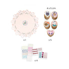 DIY Set 5 Mini Schachteln zum dekorieren | djeco - toietmoi-laboutique