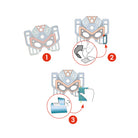 DIY Set 4 Robotermasken | djeco - toietmoi-laboutique