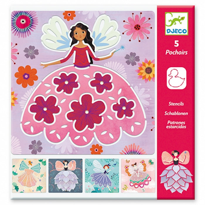 Schablonen, Feen | djeco - toietmoi-laboutique