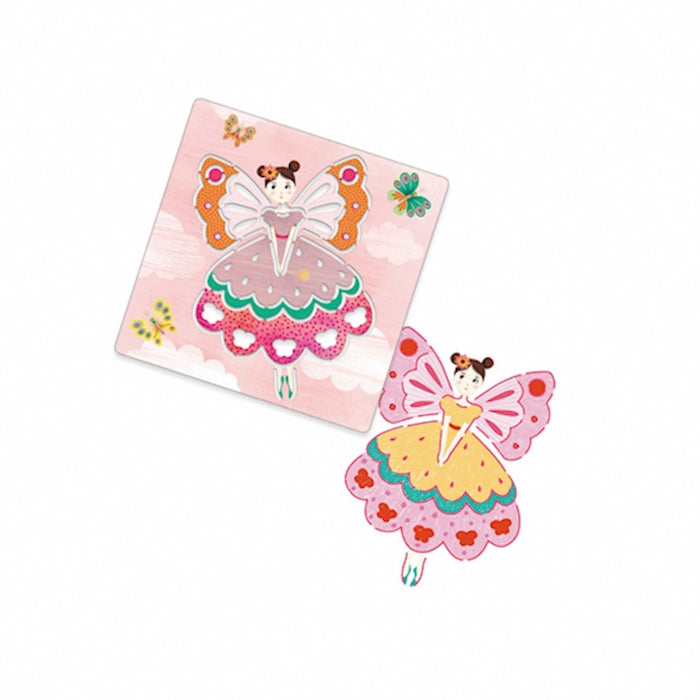 Schablonen, Feen | djeco - toietmoi-laboutique