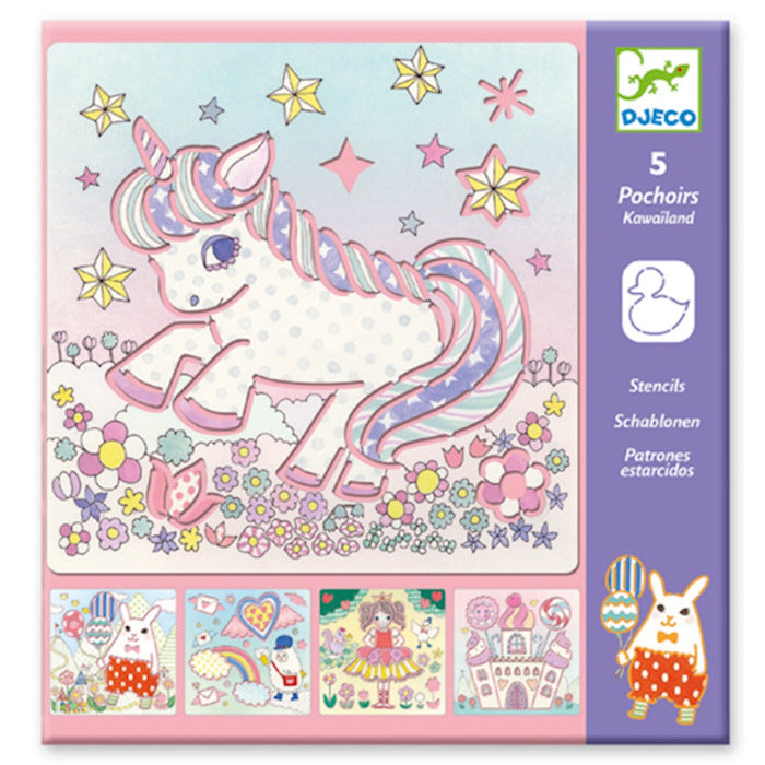 Schablonen, Einhorn & Co. | djeco - toietmoi-laboutique