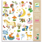 160 Sticker metallic, Fantasy | djeco - toietmoi-laboutique