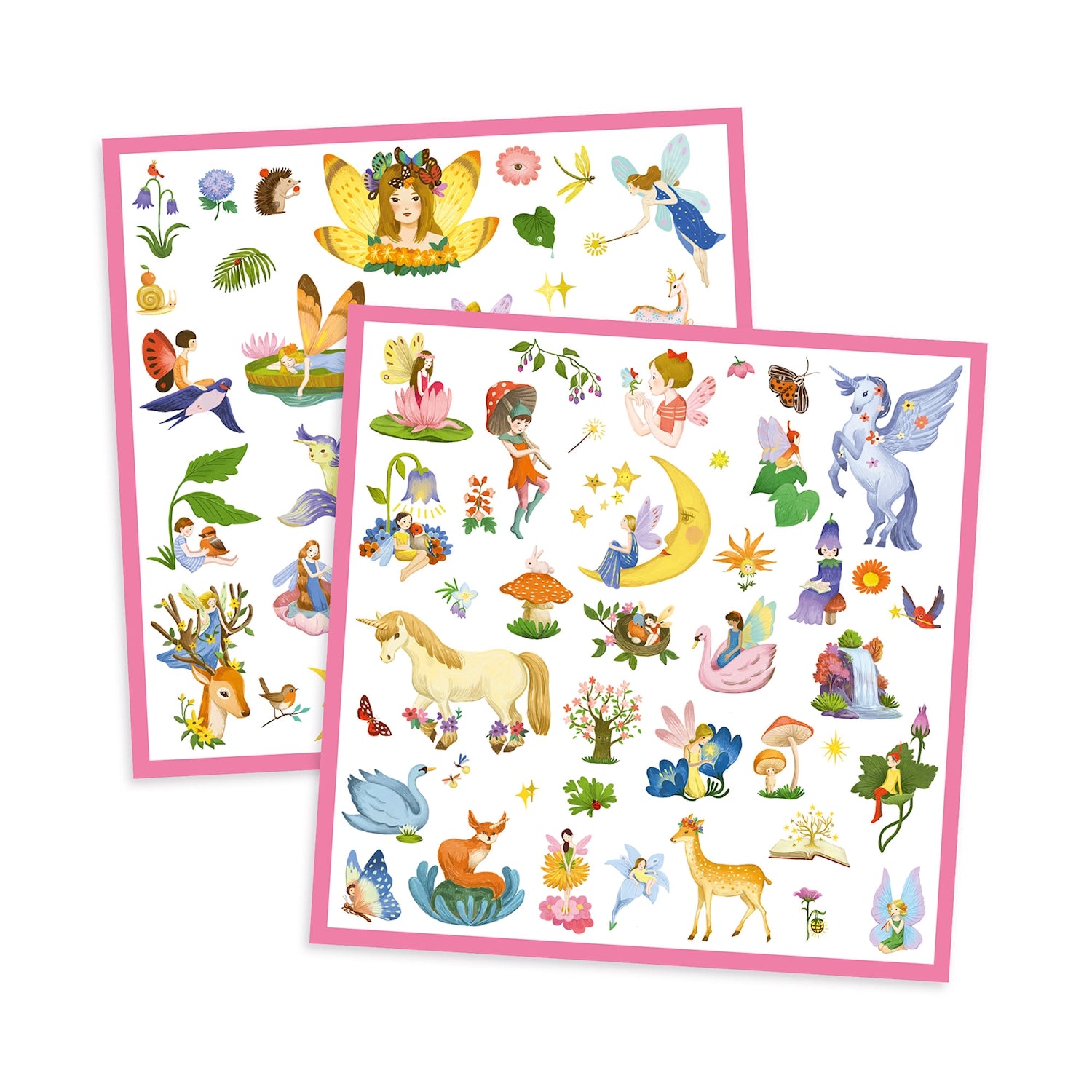 160 Sticker metallic, Fantasy | djeco - toietmoi-laboutique