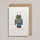 Patchkarten, Roboter/ Happy Birthday | Petra Boase Ltd - toietmoi-laboutique