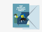 Postkarte / Petisfaction "Cats" Tomorrow Problem | typealive - toietmoi-laboutique