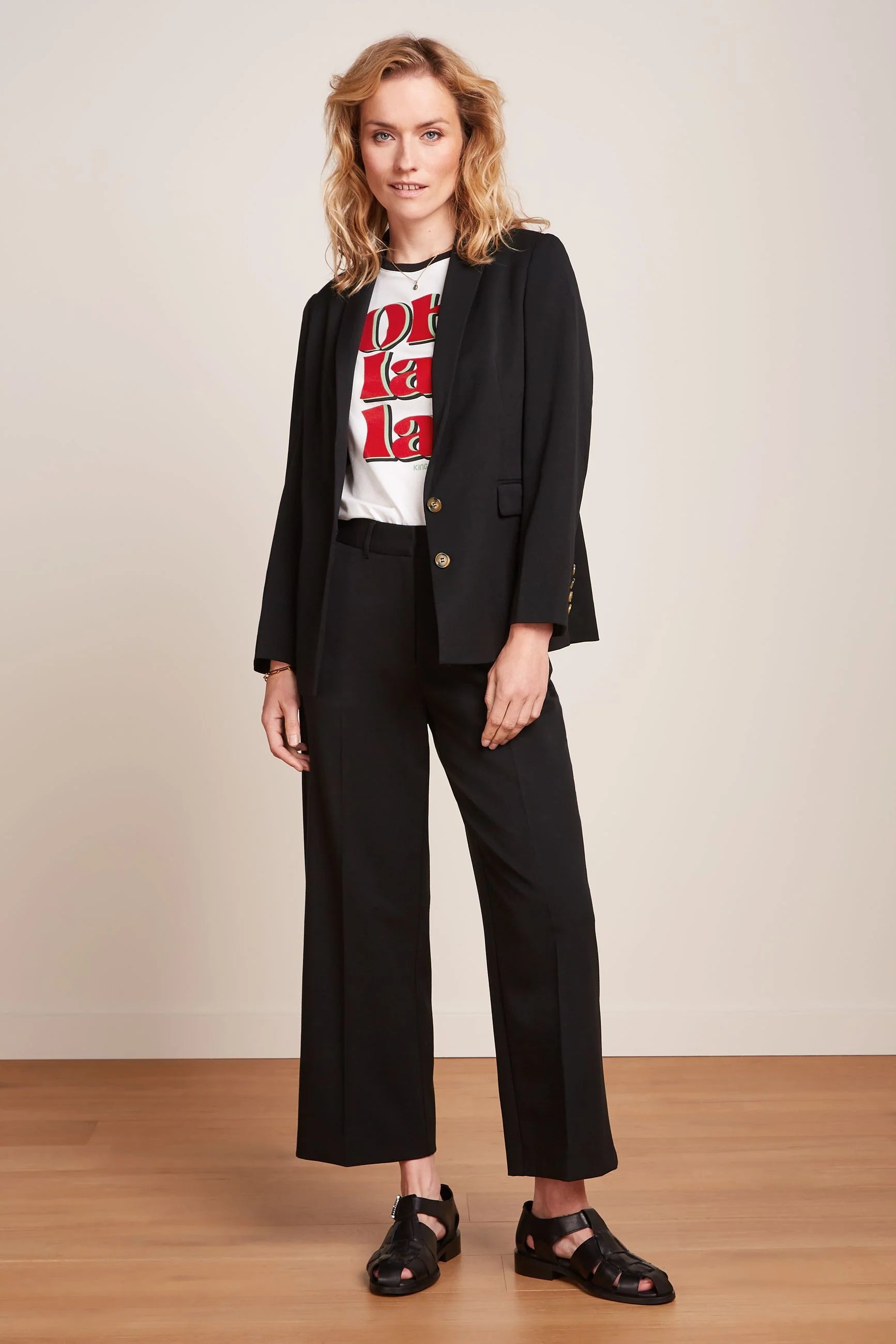 Hose FREDERICA BROADWAY, schwarz | King Louie - toietmoi-laboutique