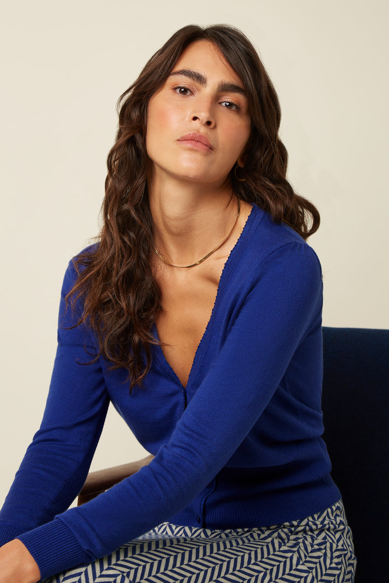 08120 Cardi V Cocoon 398 426 Midnight | King Louie - toietmoi-laboutique