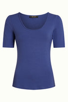 08873 Carice Top Uni Rib 291 493 Amparo Blue | King Louie - toietmoi-laboutique