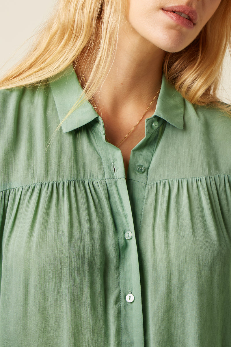 09539 Amy Blouse Capo 291 Minty Meadow | King Louie - toietmoi-laboutique