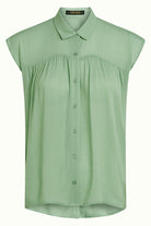 09539 Amy Blouse Capo 291 Minty Meadow | King Louie - toietmoi-laboutique