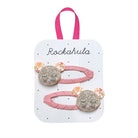 2 Haarspangen, Glitzermaus | Rockahula - toietmoi-laboutique