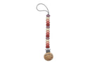 Schnullerkette, multicolor/rosa | the cotton cloud - toietmoi-laboutique