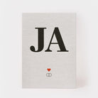 Postkarte - JA | Kartenmarie - toietmoi-laboutique