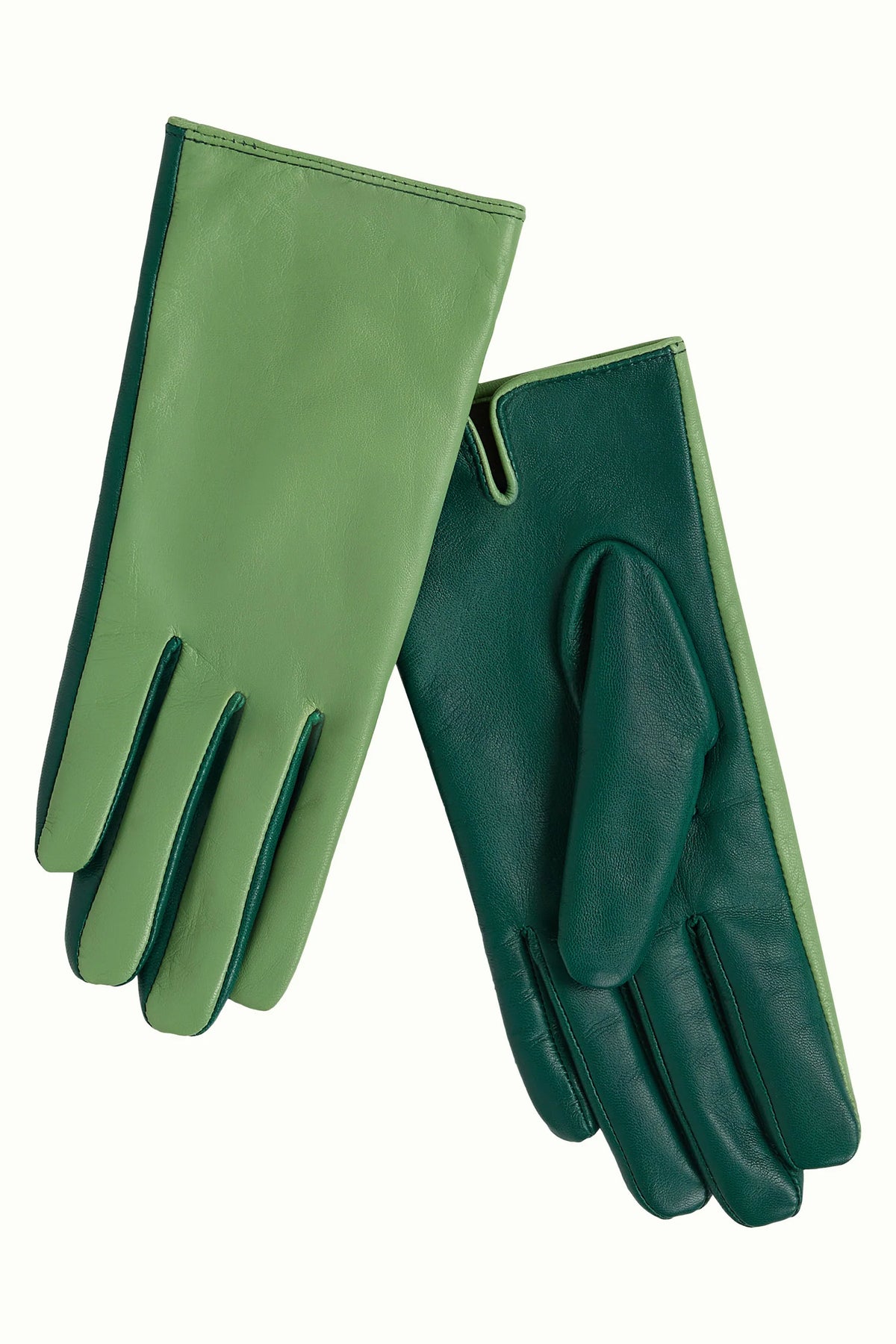Lederhandschuhe, grün | King Louie - toietmoi-laboutique